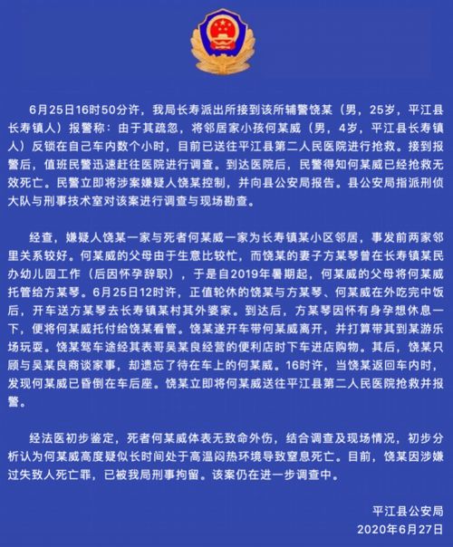 血淚警示 4歲女童托付鄰居照看，反被鎖車內(nèi)窒息身亡——法醫(yī)揭示慘痛真相